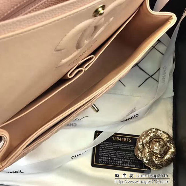 香奈兒CHANEL 升級版A1112全新經典小羊皮金銀鏈條單肩斜挎包 DSC1741